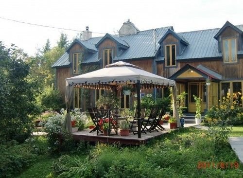 Auberge Restaurant La Mara Saint-Joseph-de-Ham-Sud ภายนอก รูปภาพ